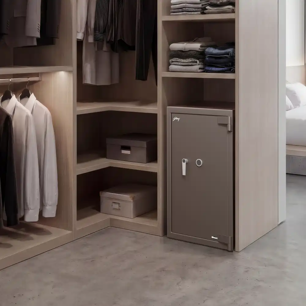 Godrej Matrix 3620 V7 (215L) KL Coffee Brown Home Locker 